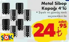 METAL SİBOP KAPAĞI 4’LÜ METAL SİBOP KAPAĞI 4’LÜ